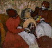 Edgar Degas The Milliners oil on canvas